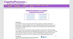 Desktop Screenshot of cognitiveprocesses.com
